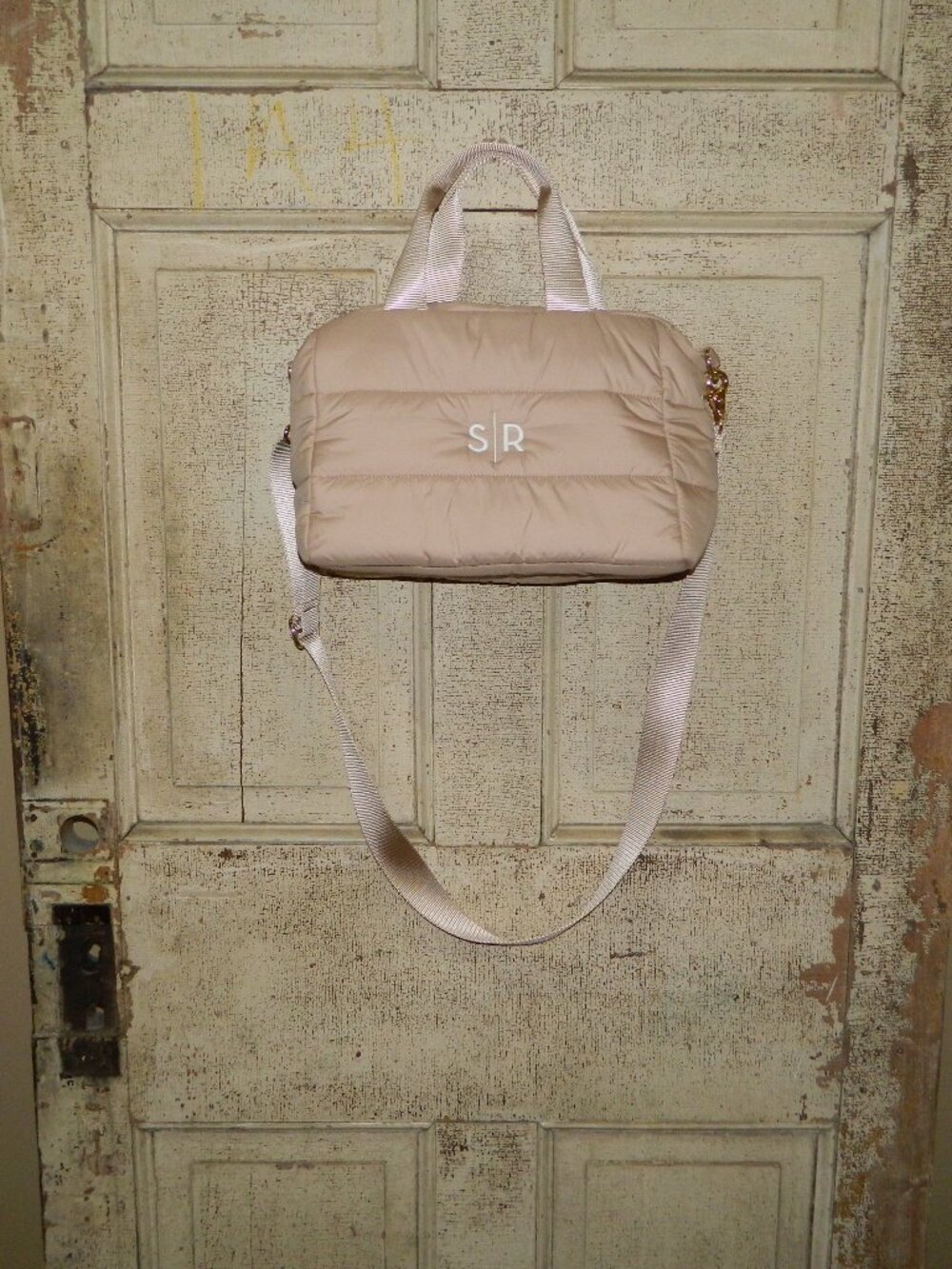 Mark & Graham Lightweight Puffer Convertible Tote S/R Mono